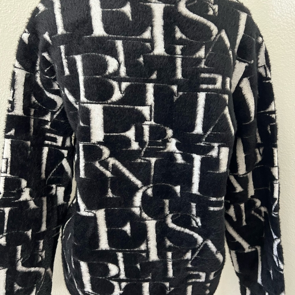 Elisabetta Franchi black and white Knitted knot - Picture 6 of 8